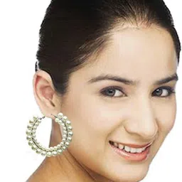 Krelin Beaded Circular Hoop Earrings image 3