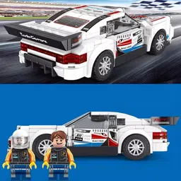 bestie toys Speed Champions Car Building Collectible Model Iconic Super Sports Carfor Kids image 3