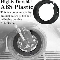 atoray Bike Pro Disc Wheel Cover (ABS Plastic) for Suzuki Gixxer set of 4 Bike Fairing Kit image 3