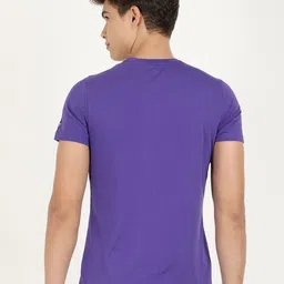 Wrangler Men Round Neck Regular Fit Cotton T-shirt image 5