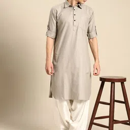 RAJUBHAI HARGOVINDAS Regular Pure Cotton Kurta with Salwar image 5
