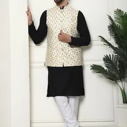 SOJANYA Regular Pure Cotton Straight Kurta with Churidar image 5