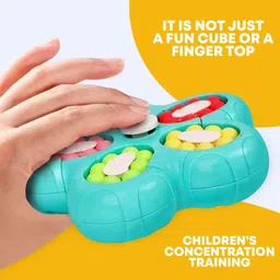 super toy Magic Bean Fidget Spinner Puzzle Toy 3D Mind Teaser Game for Kids & Adults image 3