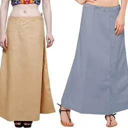 ANANT CREATION GreyBeige6xl Pure Cotton Petticoat-picture-27