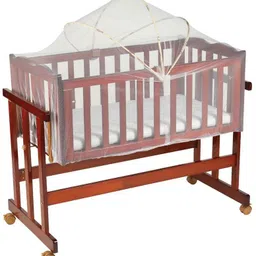 luvlap Baby Wooden Cot image 2