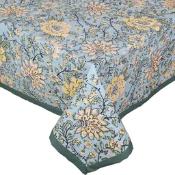 texstylers Cotton 4 Seater Floral Table Cover image 3