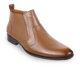 Mochi Men Textured Mid Top Regular Boots-picture-15