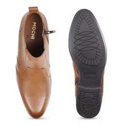 Mochi Men Textured Mid Top Regular Boots image 5