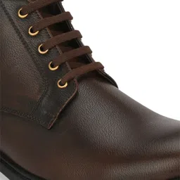 San Frissco Men Textured Mid-Top Regular Boots image 4