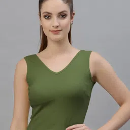 Friskers Pack of 2 V-Neck Cotton Fitted Tops image 2