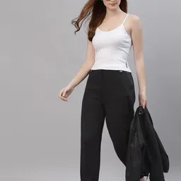 Friskers Women White Pack of 2 Solid Tops image 2