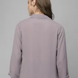 Gipsy Shirt Collar Pleated Tops image 3