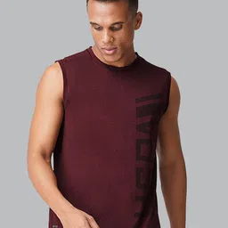 U S Polo Assn Men Red Solid Slim-fit Athleisure Vests-image-60