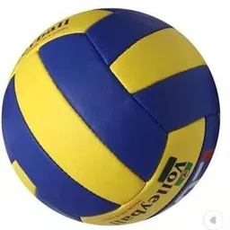YELLOW AND BLUE VOLLEY BALL MULTICOLUR Volleyball - Size: 4-image-74