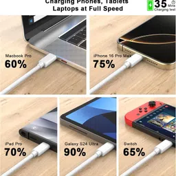 Marchpower Type C 5 A 1.1 m Original USB C to C Nylon Braided Cable Fast PD Charging 30 W image 5