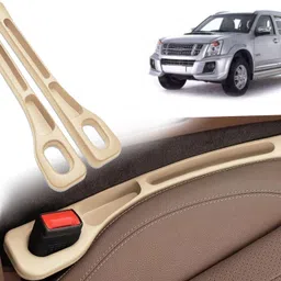 selifaur BGG163 2 Pcs Light Weight Car Seat Gap Filler (New storage slot)Isuzu MU 7 Trunk Organizer-picture-19