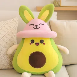 marselite Adorable Avocado Cushion Soft Toy for Kids and Home Sofa Decoration Gift - 35 cm image 5