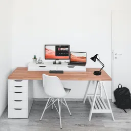 micasa Table / Desk lamp with Adjustable arm for Office and Home Decor Color Black Study Lamp image 5