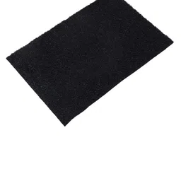 Kuber Industries Black Rubber Large Size Door Mat image 2