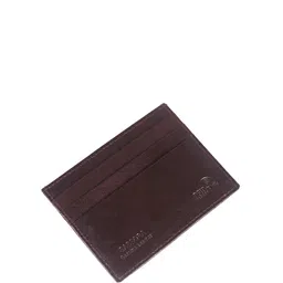 Sassora Abstract Textured Leather RFID Card Holder image 4