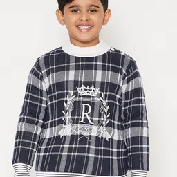 JWAAQ Boys Checked Cardigan image 2