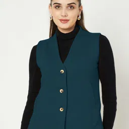 brinns Solid Women Waistcoat-picture-32