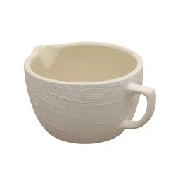 ellementry Butter-Up Beige Textured Ceramic Mixing Bowl-1.65 L image 5