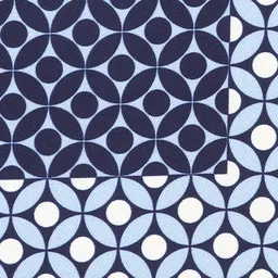 Peter England Men Blue & White Printed Microfibre Pocket Square image 4