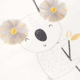 mothercare Boys White Printed Romper image 3