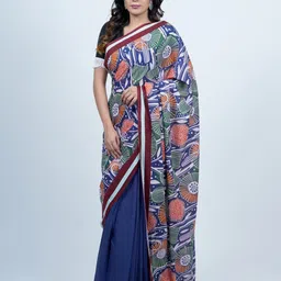 BUTA BUTI Floral Printed Pure Cotton Pure Cotton Saree-picture-27