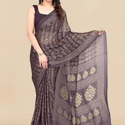 KALINI Floral Printed Saree image 1