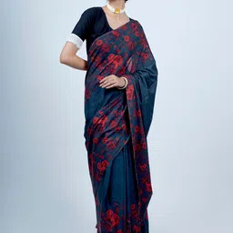 BUTA BUTI Floral Printed Pure Cotton Saree-picture-43