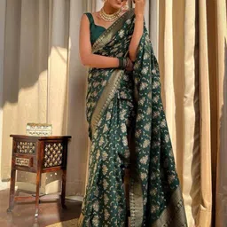 Rujave Woven Design Zari Kanjeevaram Saree-picture-16