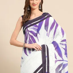 BUTA BUTI Floral Pure Cotton Saree image 3