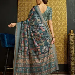 Mitera Zari Pure Silk Saree image 3