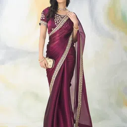 kasee Embroidered Saree image 3