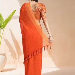 Mitera Floral Printed Ready to Wear Saree image 5