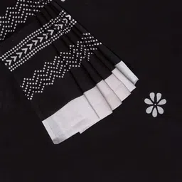 TEEJH Floral Printed Saree image 4