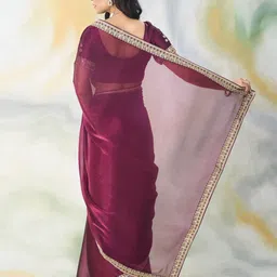 kasee Embroidered Saree image 5