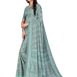 VIMLA Ethnic Motifs Art Silk Mysore Silk Saree image 2