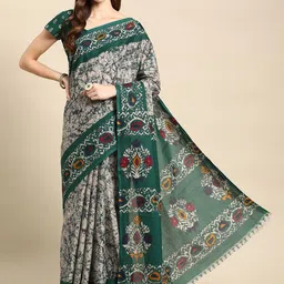 RATAN Batik Pure Cotton Saree image 2