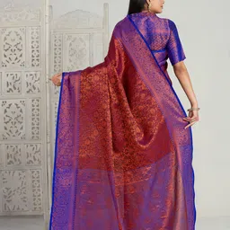 mimosa MIMOSAWoven Design Zari Kanjeevaram Saree image 2