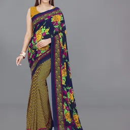 moda rapido ANAND SAREES Floral Printed Saree image 2