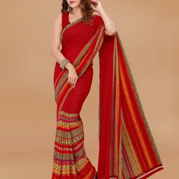 moda rapido ANAND SAREES Ethnic Motifs Printed Saree image 3