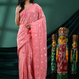 Angoshobha Floral Embroidered Saree image 4