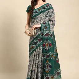 RATAN Batik Pure Cotton Saree image 5
