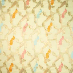 MIMOSA Floral Woven Design Zari Art Silk Banarasi Saree image 5