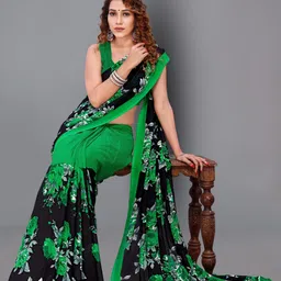 moda rapido ANAND SAREES Floral Printed Saree image 5