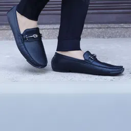 aadi Synthetic Leather |Lightweight|Comfort|Summer|Trendy|Walking|Outdoor|Daily Use Loafers For Men image 1