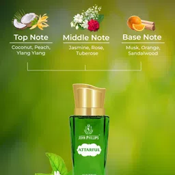 JOHN PHILLIPS Luxury Set of 4 EDP Perfume 60ml each - Sandal - Attarful - Rose - Chocolate image 4